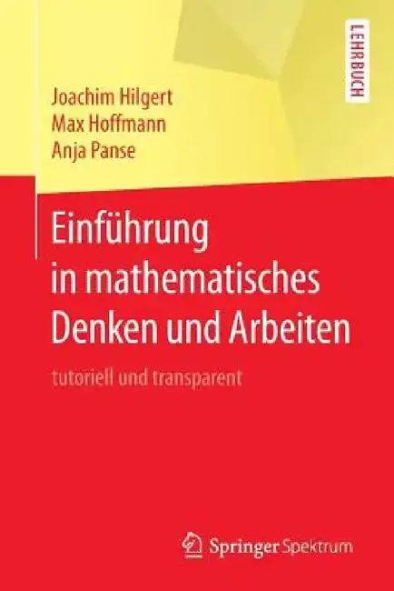 Cover of Einführung in Mathematisches Denken Und Arbeiten