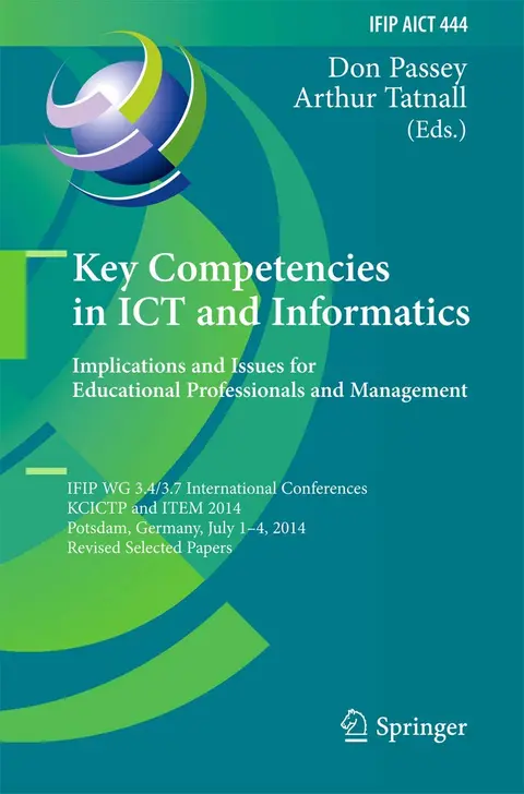 Cover of Key Competencies in ICT and Informatics