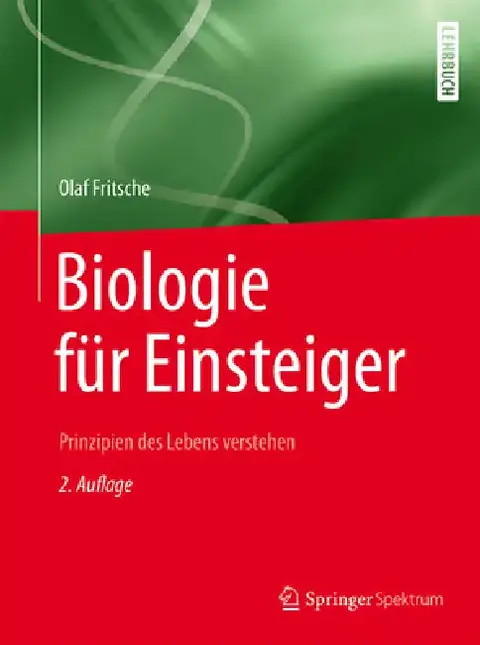 Cover of Biologie Für Einsteiger