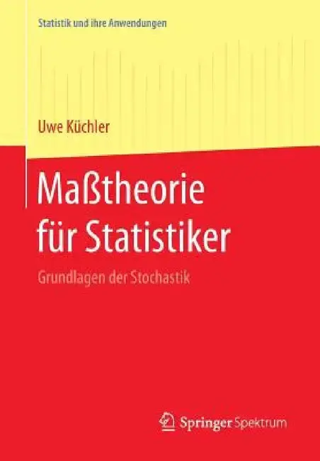 Cover of Maßtheorie Für Statistiker