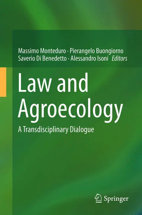 Cover of Law and Agroecology
