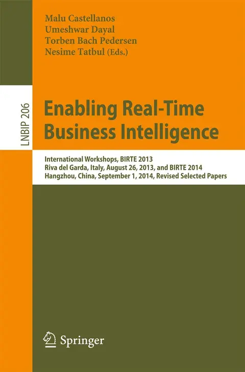 Cover of Enabling Real-Time Business Intelligence
