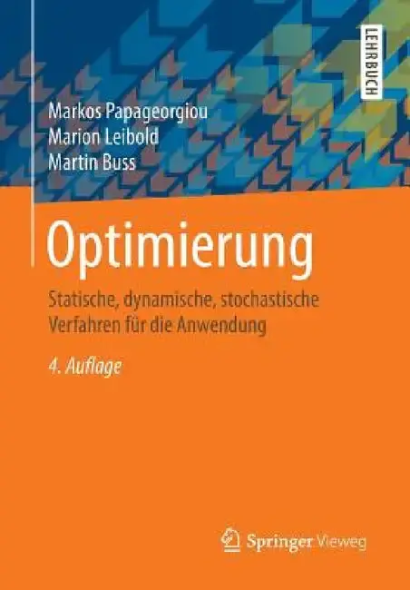 Cover of Optimierung