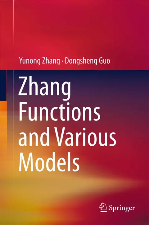 Cover of Zhang Functions and Various Models