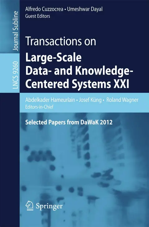 Cover of Transactions on Large-scale Data- and Knowledge-centered Systems Xxi