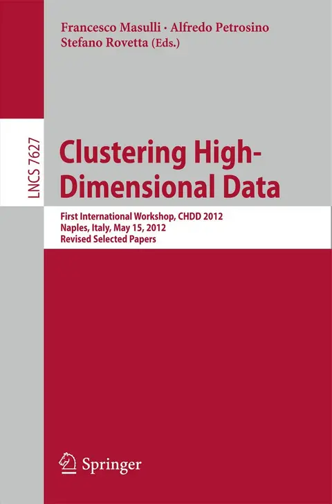 Cover of Clustering High--Dimensional Data