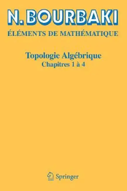 Cover of Topologie Algébrique