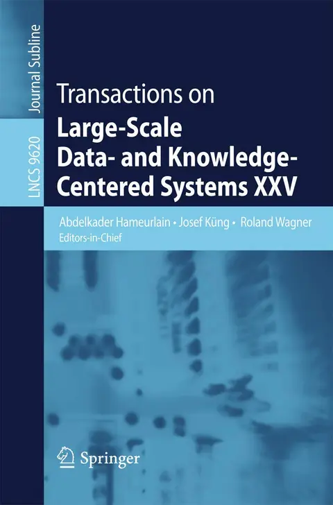 Cover of Transactions on Large-Scale Data- and Knowledge-Centered Systems XXV