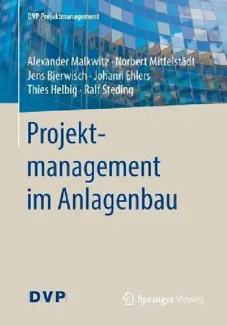 Cover of Projektmanagement Im Anlagenbau