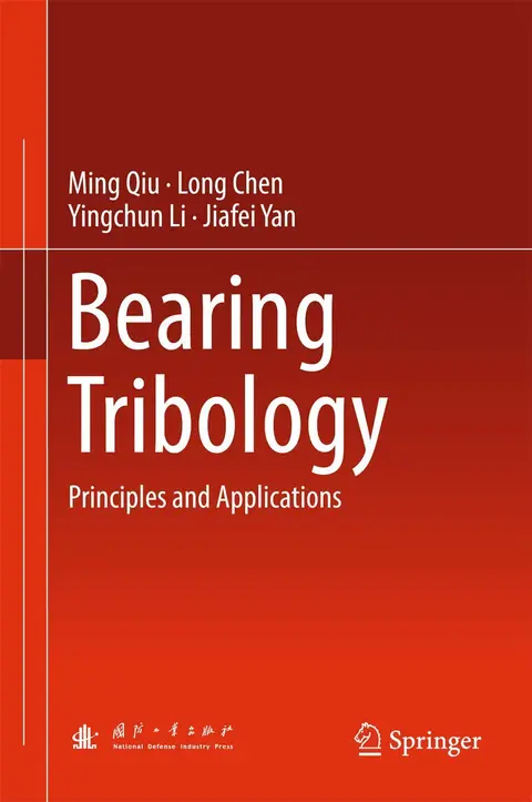 Cover of Bearing Tribology