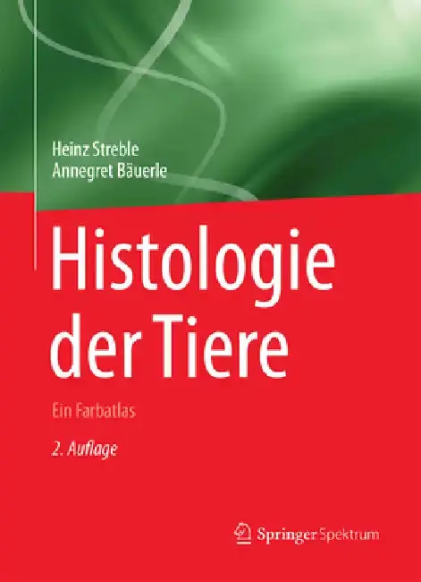 Cover of Histologie Der Tiere