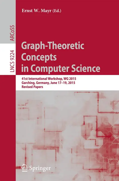 Cover of Graph-theoretic Concepts in Computer Science