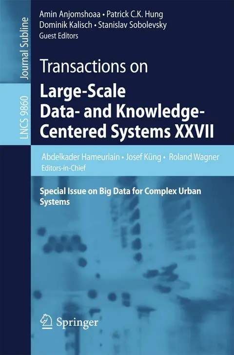 Cover of Transactions on Large-Scale Data- and Knowledge-Centered Systems XXVII