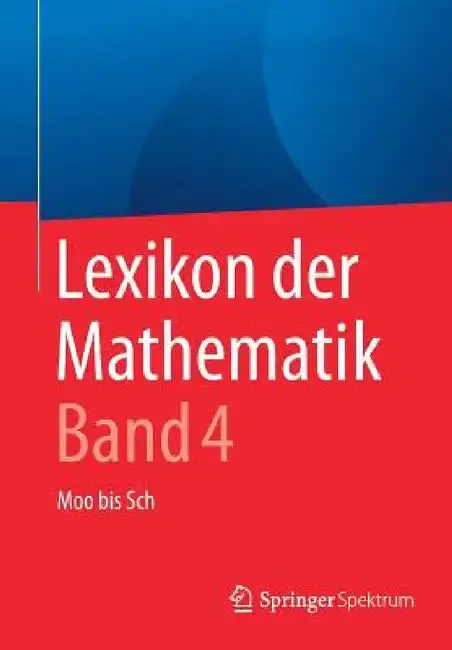 Cover of Lexikon Der Mathematik