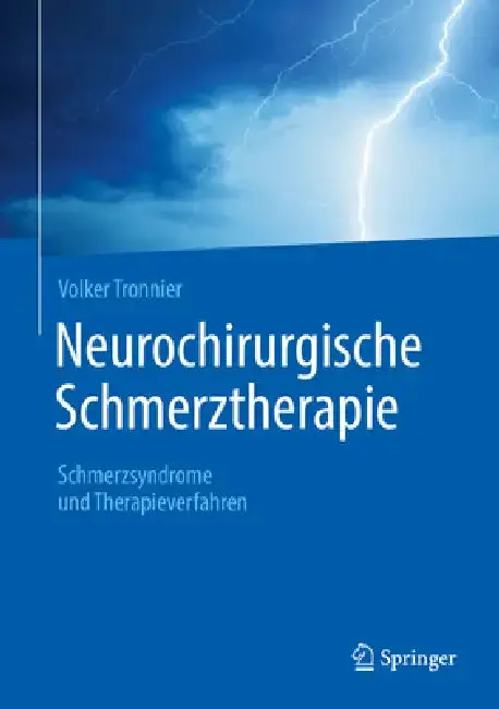 Cover of Neurochirurgische Schmerztherapie