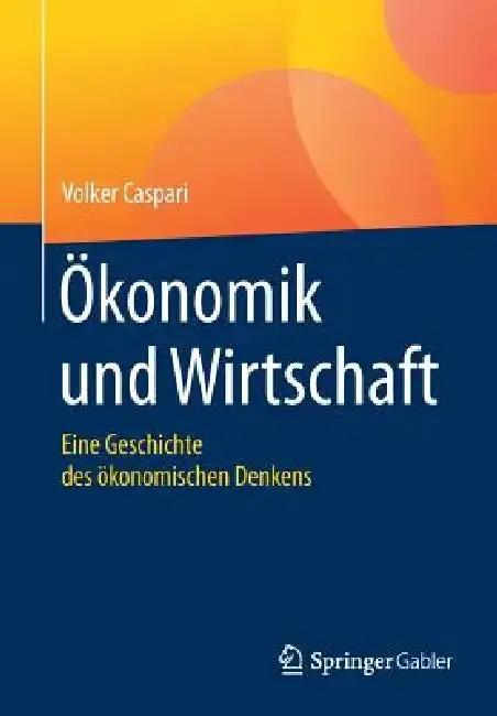 Cover of Ökonomik Und Wirtschaft