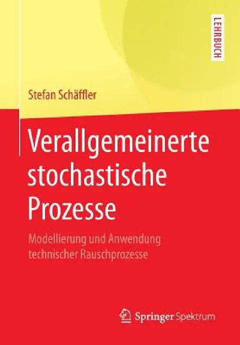 Cover of Verallgemeinerte Stochastische Prozesse