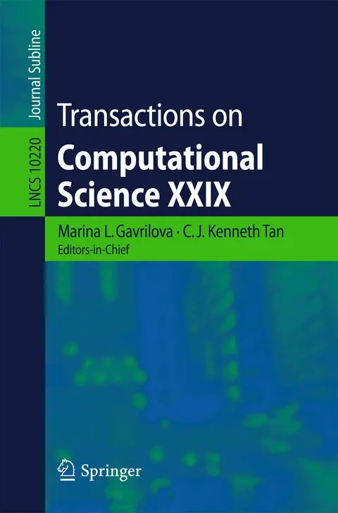 Cover of Transactions on Computational Science XXIX
