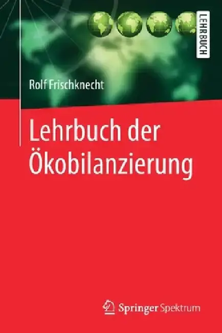 Cover of Lehrbuch Der Ökobilanzierung