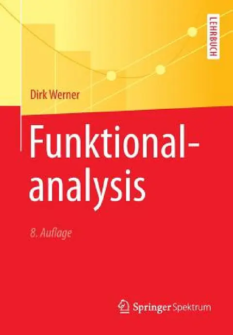 Cover of Funktionalanalysis