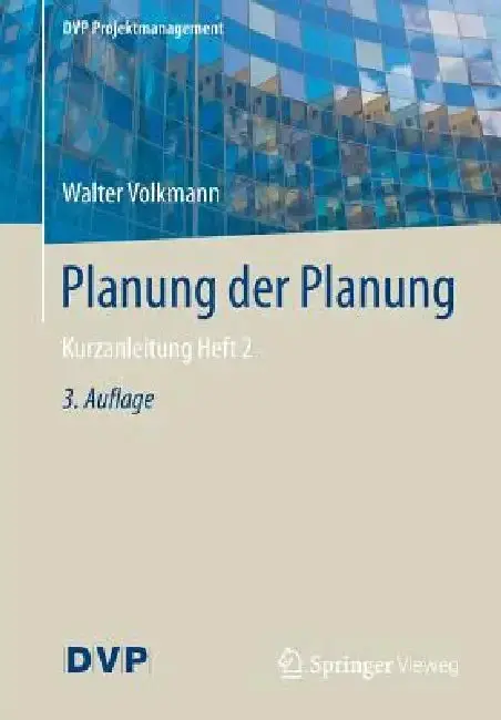 Cover of Planung Der Planung