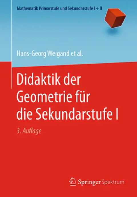 Cover of Didaktik Der Geometrie Für Die Sekundarstufe I