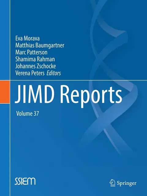 Cover of JIMD Reports, Volume 37