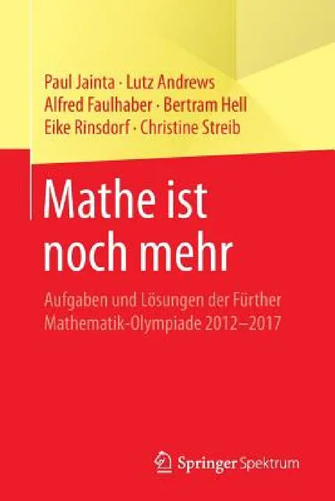 Cover of Mathe Ist Noch Mehr