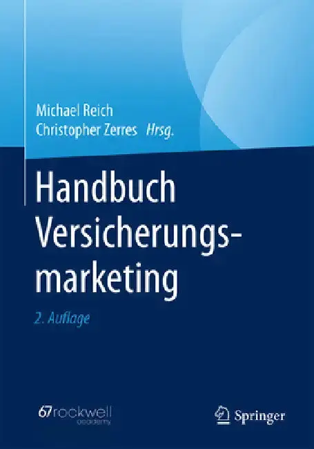 Cover of Handbuch Versicherungsmarketing