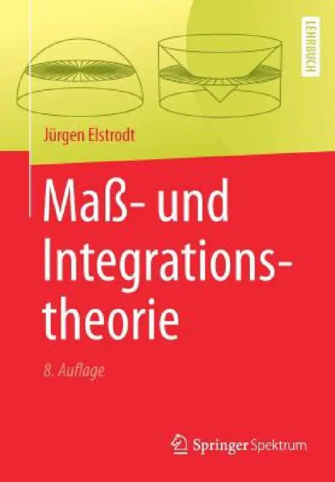 Cover of Maß- Und Integrationstheorie