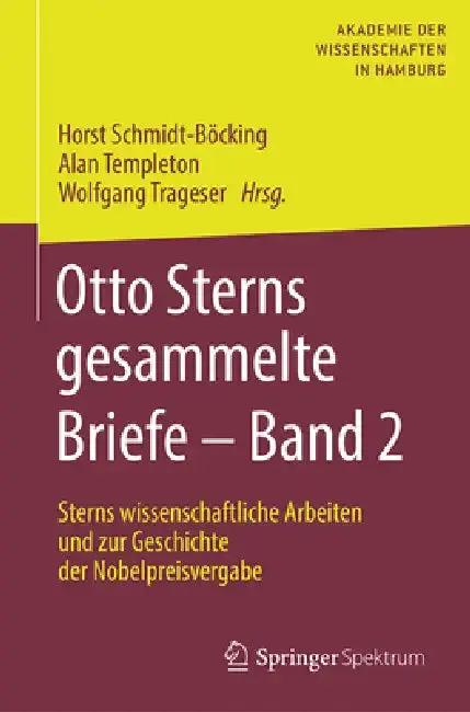 Cover of Otto Sterns Gesammelte Briefe - Band 2