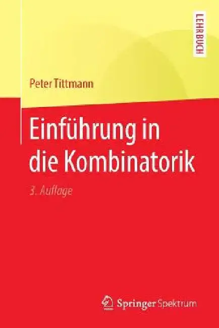 Cover of Einführung in Die Kombinatorik