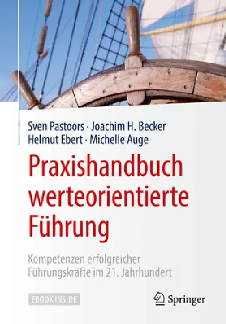 Cover of Praxishandbuch Werteorientierte Führung