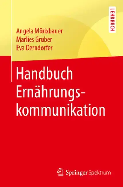 Cover of Handbuch Ernährungskommunikation