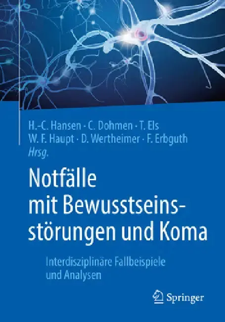 Cover of Notfälle Mit Bewusstseinsstörungen Und Koma