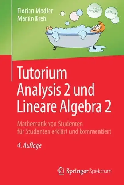 Cover of Tutorium Analysis 2 Und Lineare Algebra 2