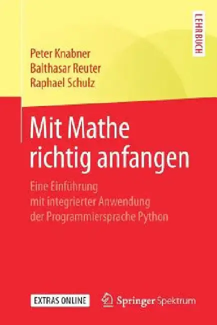 Cover of Mit Mathe Richtig Anfangen