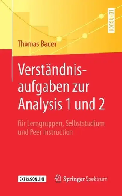 Cover of Verständnisaufgaben Zur Analysis 1 Und 2