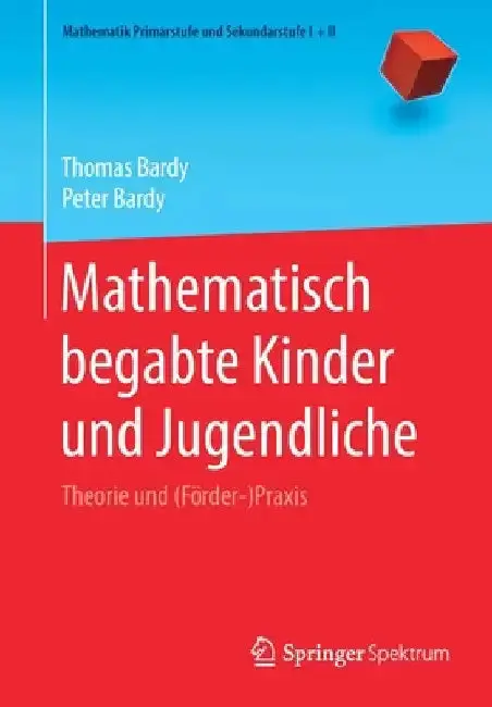 Cover of Mathematisch Begabte Kinder Und Jugendliche