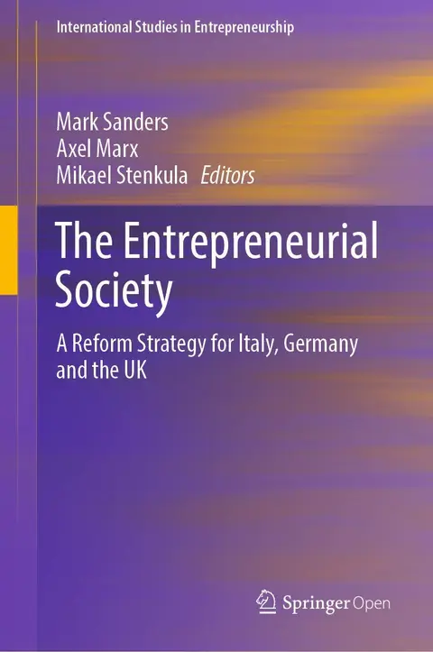 Cover of The Entrepreneurial Society