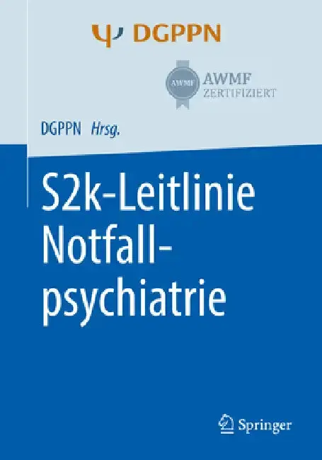 Cover of S2k-Leitlinie Notfallpsychiatrie