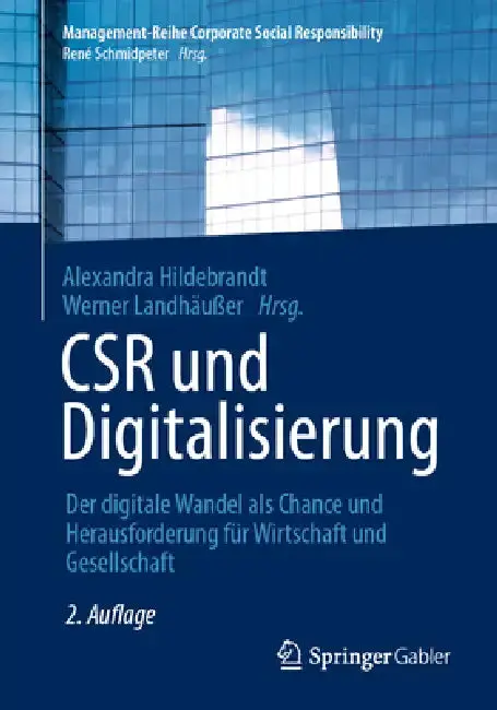 Cover of Csr Und Digitalisierung