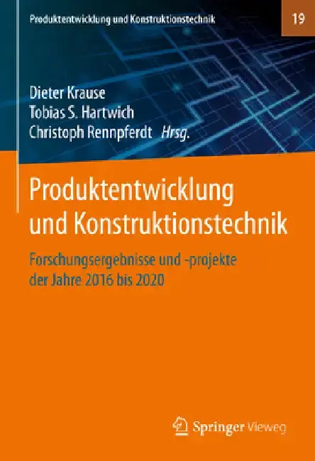 Cover of Produktentwicklung Und Konstruktionstechnik