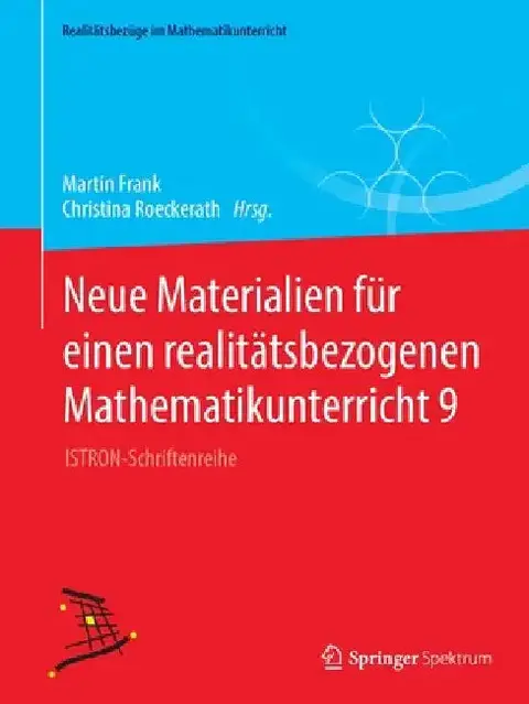 Cover of Neue Materialien Für Einen Realitätsbezogenen Mathematikunterricht 9