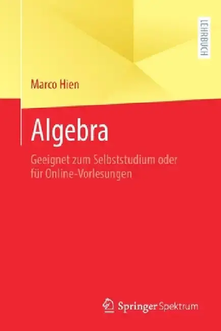 Cover of Algebra
