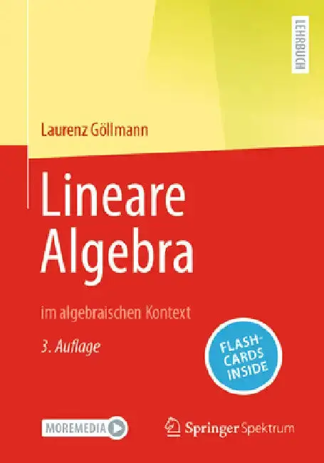 Cover of Lineare Algebra