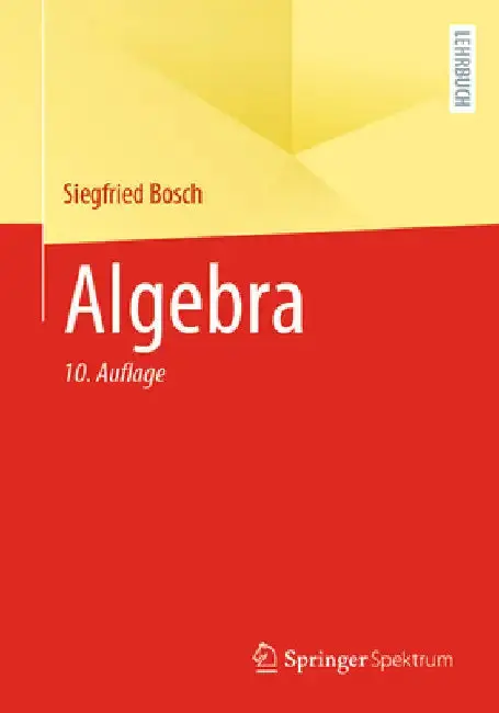 Cover of Algebra