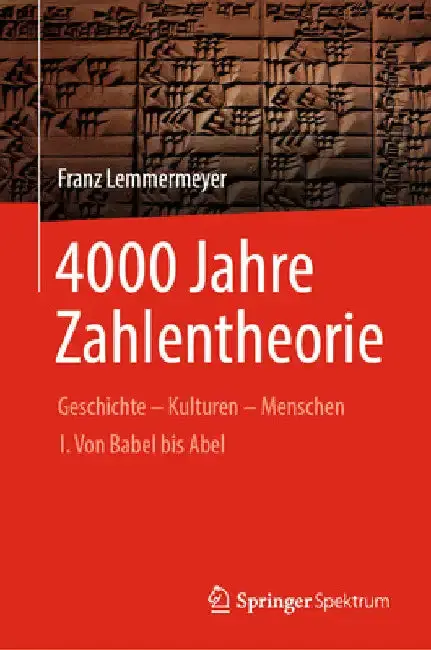 Cover of 4000 Jahre Zahlentheorie