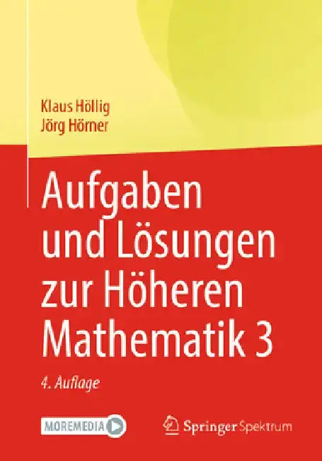 Cover of Aufgaben Und Lösungen Zur Höheren Mathematik 3