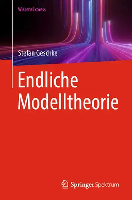 Cover of Endliche Modelltheorie